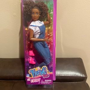 The Fresh Dolls I'm EBONY Articulated Doll 11.5 in African American NEW 2019